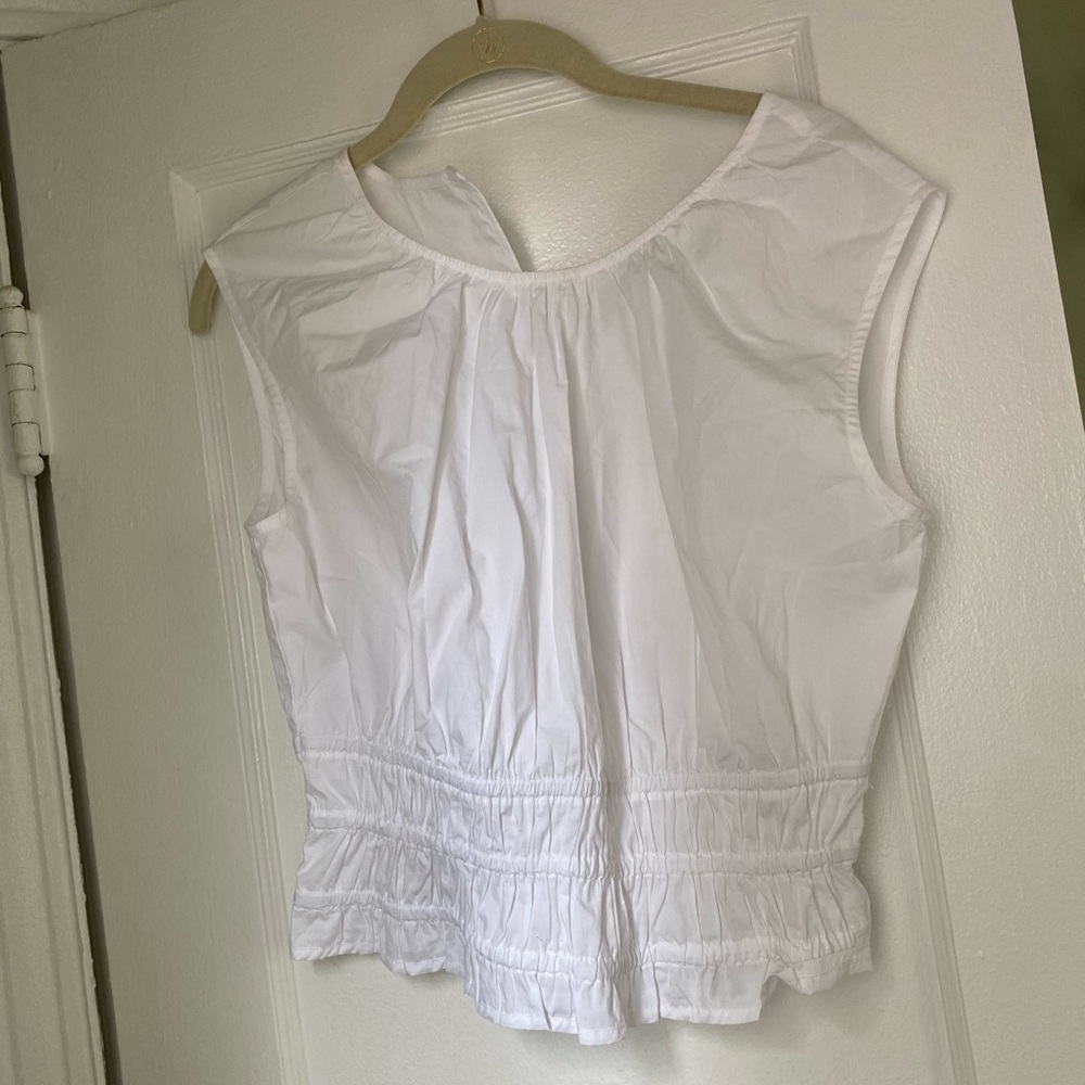 J. Crew | Hyacinth top in cotton poplin - Picture 3 of 4